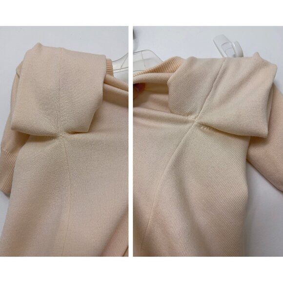 JW Anderson Lemon Fruit Graphic Intarsia Merino Wool Sweater Ivory Cream S - Picture 16 of 16